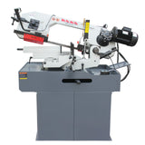 KAKA Industrial BS-126G Dual Miter 12"x6" Capacity Metal Cutting Band Saw Built-in Coolant Double Blade Speed Horizontal Saw with 230V 3 Phase Motor