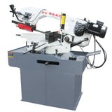 KAKA Industrial BS-126G Dual Miter 12"x6" Capacity Metal Cutting Band Saw Built-in Coolant Double Blade Speed Horizontal Saw with 230V 3 Phase Motor