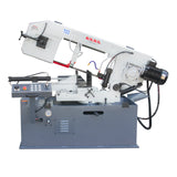 KAKA INDUSTRIAL 18"x9.8" Horizontal Band Saw, Swivel on both sides, Movable control panel, finger touch keys, Max. cutting 13" dia. at 90°, BS-1810GC Metal Cutting Band Saw, 220V-60HZ-3PH