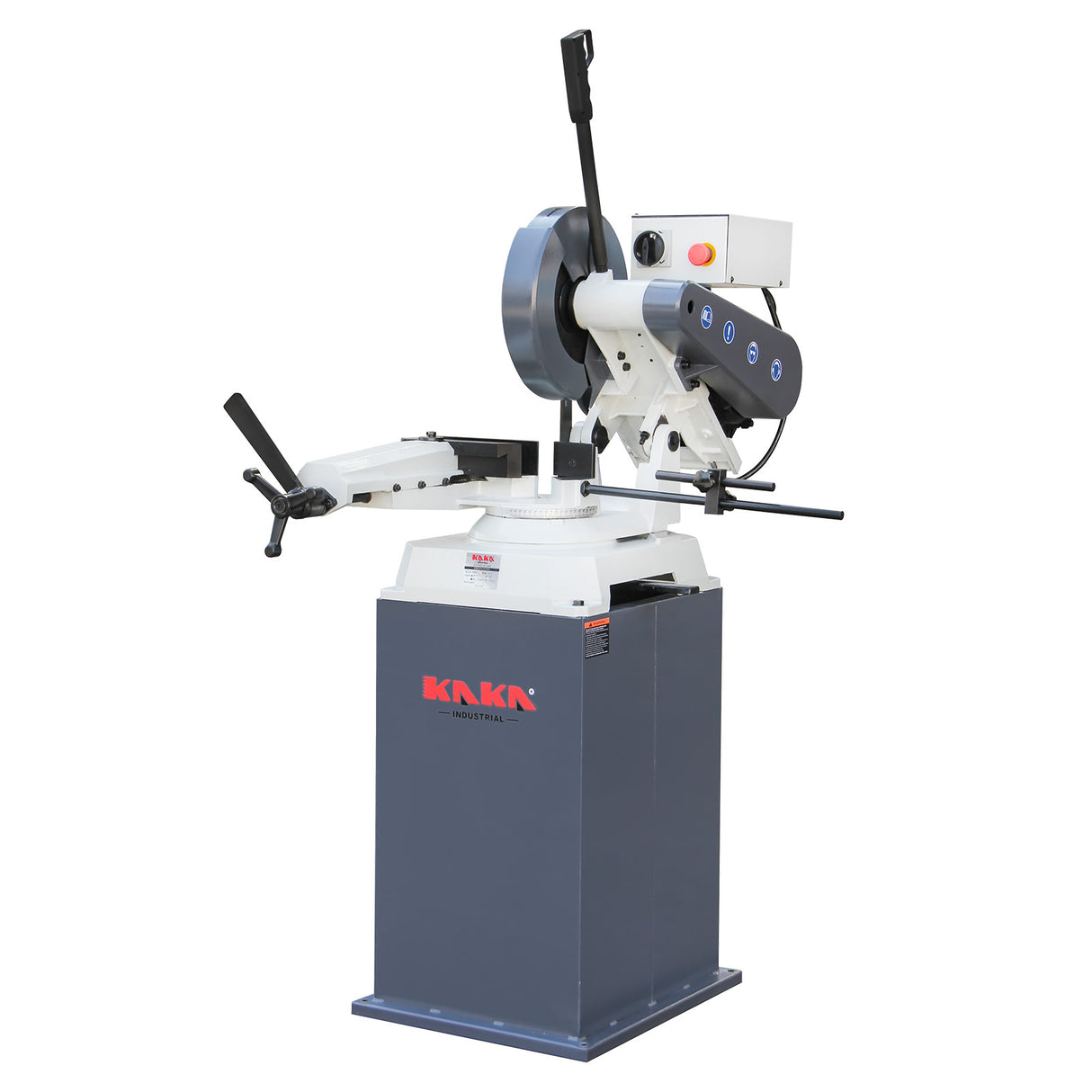 KAKA Industrial TV-12 Metal Cutting Heavy-Duty Abrasive Saw With Swivel Base and Mitering Head ABRASIVE CUT OFF SAWS 230V-60HZ-3PH