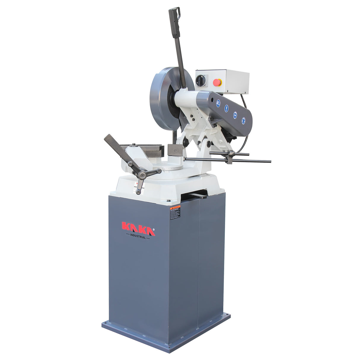 KAKA Industrial TV-12 Metal Cutting Heavy-Duty Abrasive Saw With Swivel Base and Mitering Head ABRASIVE CUT OFF SAWS 230V-60HZ-3PH