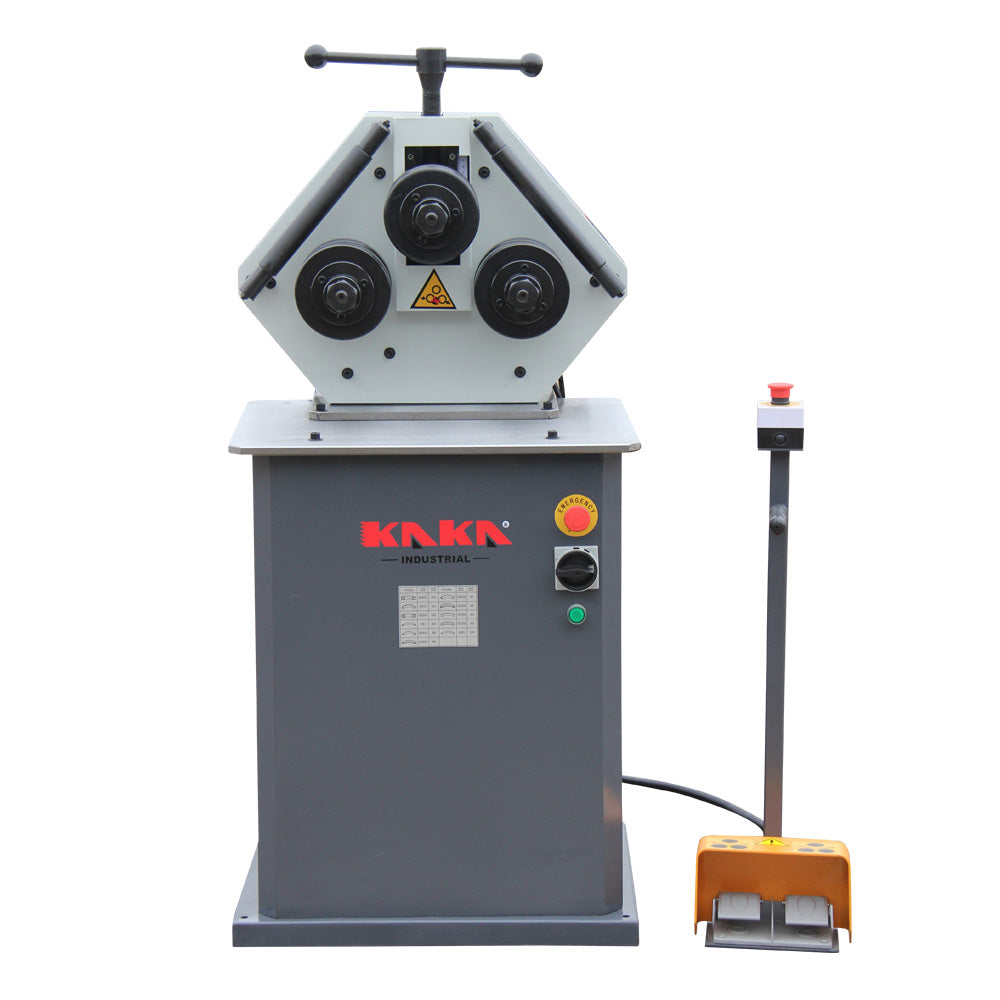 Kaka Industrial RBM-30HV Electric round bending machine, section rolling  machine 230V/460V 3 phase