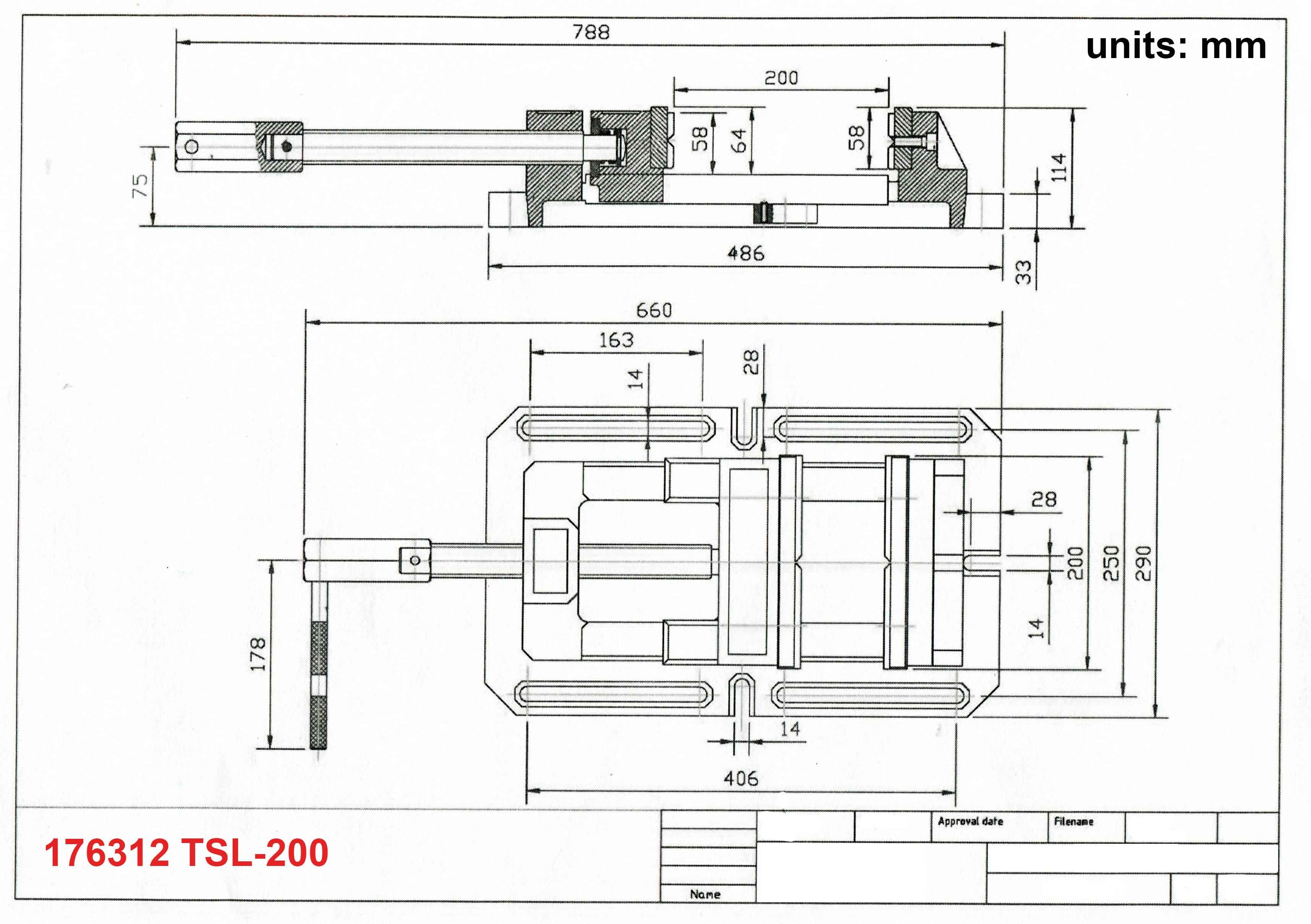 PDF) Bench Vice Assembly Bench Vice Assembly Figure 2 Views and dimensions  of the base Figure 1 The Bench Vice assembly | Drăgulin Eduard -  Academia.edu