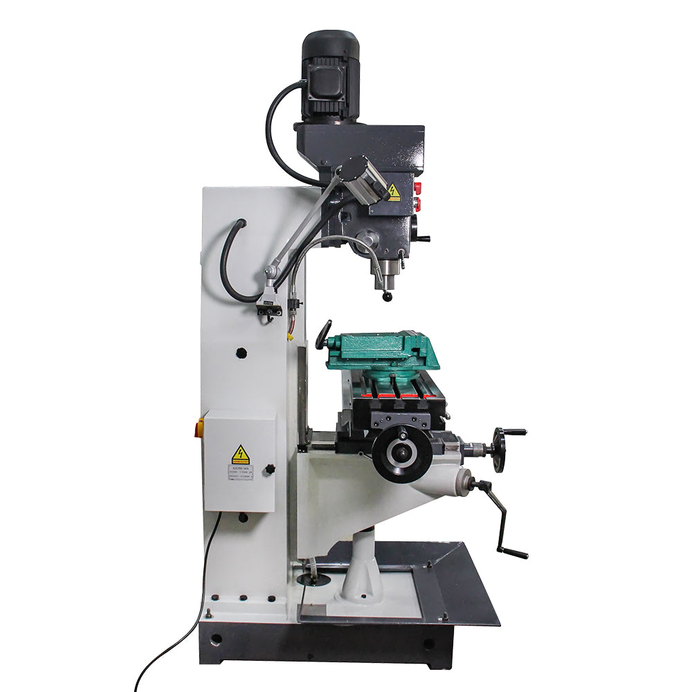 KAKA Industrial ZX-5325C Drilling and milling machine 230V460V-60HZ-3PH  Main Moto power 1.5KW Gear Head Auto Feed Table Drilling and milling  machine 